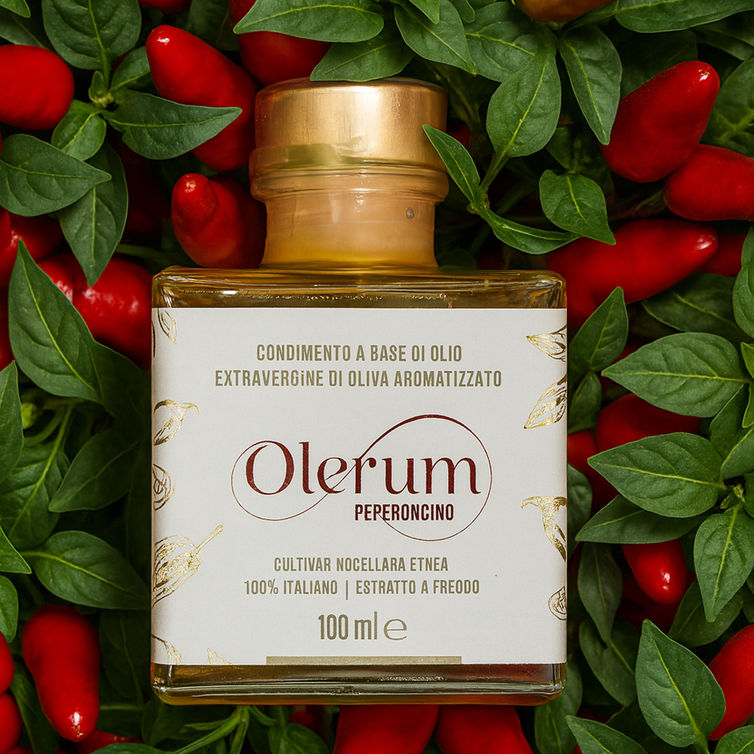 Olio EVO al Peperoncino confezione da 12 bottiglie da 100ml